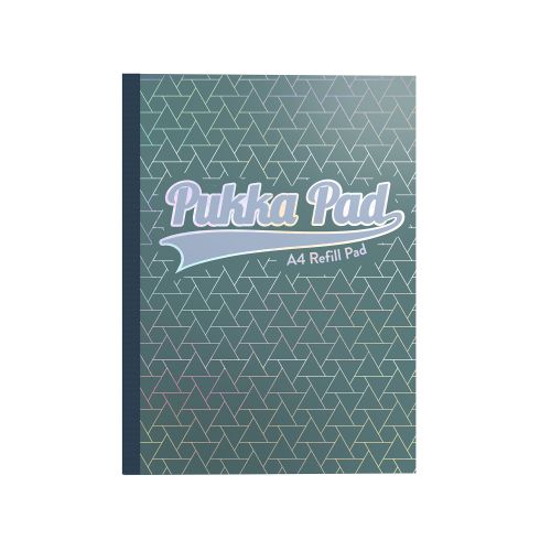 Pukka Glee A4 Refill Pad Ruled 400 Pages Green (Pack 5) - 8892-GLE