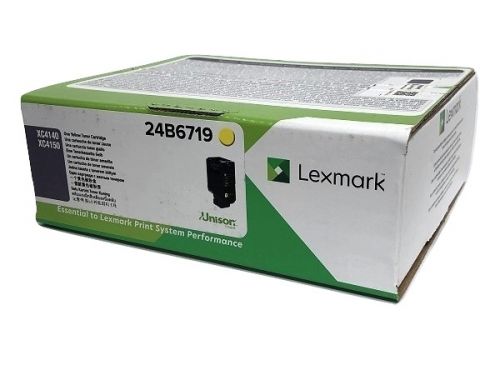 OEM Lexmark 24B6719 Yellow 13000 Pages Original Toner