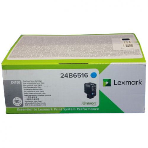 Lexmark 24B6516 Toner-Kit Cyan, 16.000 Pages For C 4150 24B6516