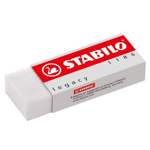 STABILO Legacy White Erasers PK20