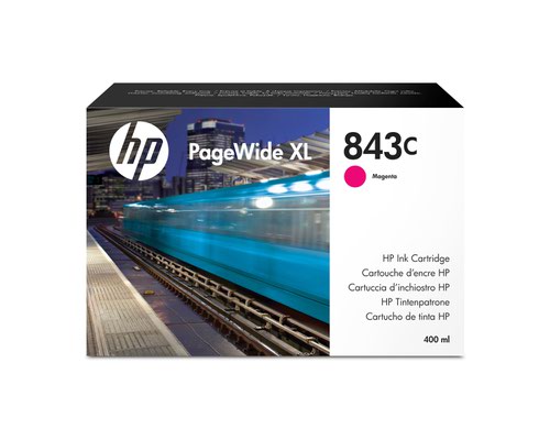 HP No 843C Magenta Standard Capacity Ink Cartridge  400ml - C1Q67A