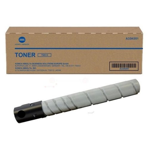 Konica Minolta A33K051 TN513K Black Toner