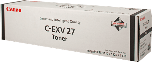 Canon C-EXV27 Black Toner