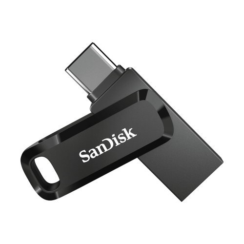 SanDisk Ultra Dual Drive Go 64GB USB-C USB-A Black Flash Drive