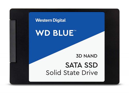 Western Digital Blue 4TB SATA 2.5 Inch 3D NAND Internal Solid State Drive Solid State Drives 8WDWDS400T2B0A