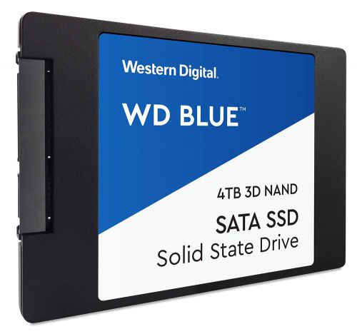 Western Digital Blue 4TB SATA 2.5 Inch 3D NAND Internal Solid State Drive