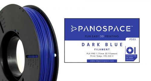 Panospace Filament PLA 1.75mm 326g Blue PS-PLA175BLU0326 by Panospace, PAN00705