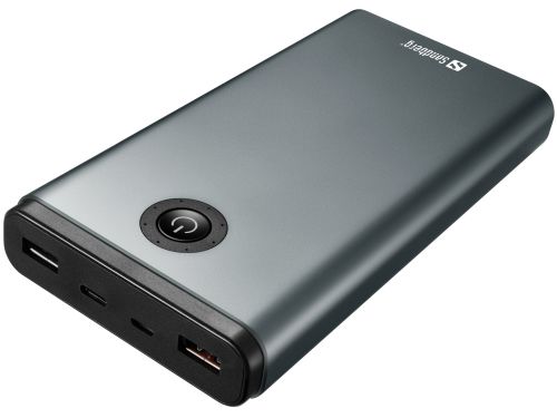 A Powerful Powerbank In Aluminium Featuring High Speed Great Performance And Huge Capacity.