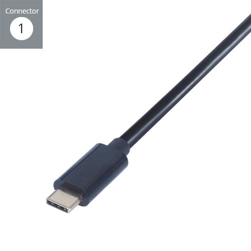 Connekt Gear USB C to VGA Connector Cable 2m 26-2992 AV Cables GR02692