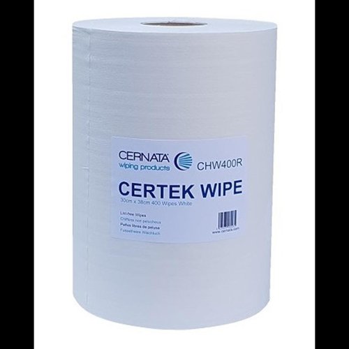 Lint Free Wiper Roll Certek Precision 300mmx400mm 400Sht/Roll White