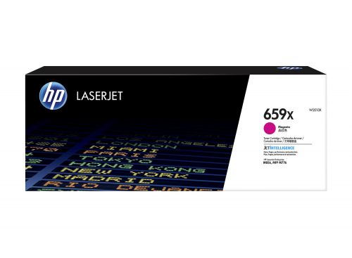 HP 659X Magenta High Yield Toner 29K pages for HP LaserJet Enterprise MFP M776 / M856 - W2013X  HPW2013X