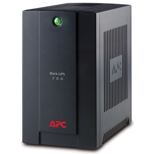 APC Back UPS 700VA 230V AVR 4 x IEC Sockets