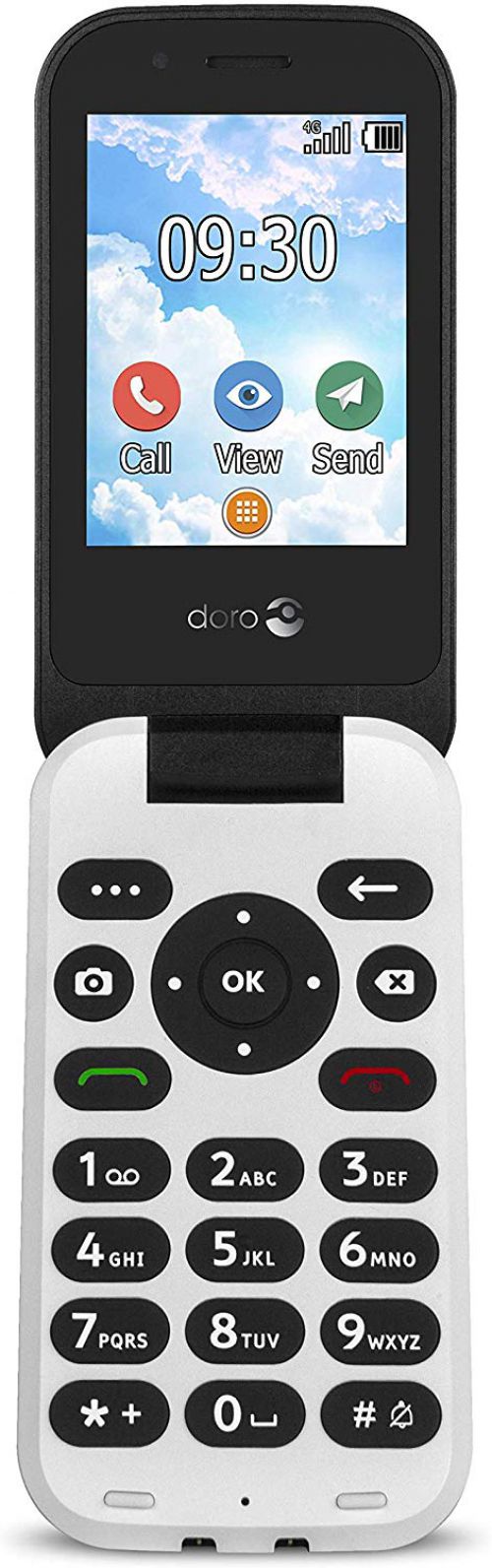 Doro 7030 Black Mobile Phone