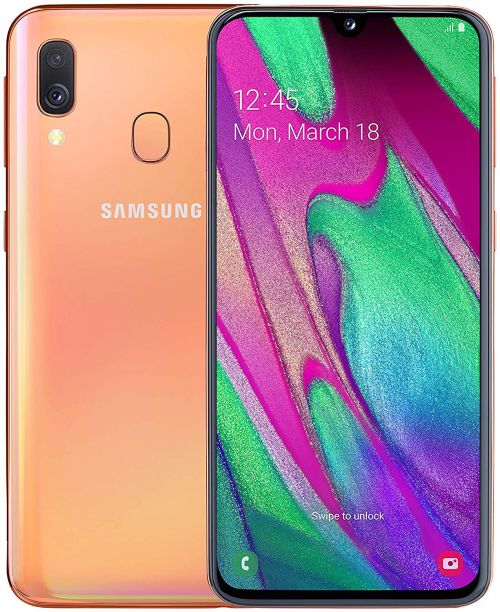 Samsung Galaxy A40 Coral