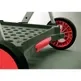 Clax folding trolley, red/grey