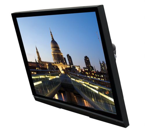 Flat screen wall mount with tilt