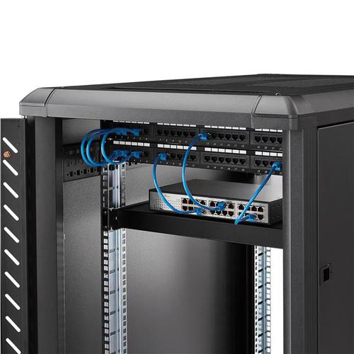 StarTech.com 1U 4-Post Adjustable Server Rack Mount Shelf - 330lbs 150kg Server & Data Racks 8ST10016526