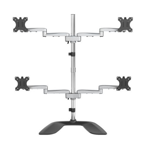 StarTech.com Up to 32 Inch Quad Monitor Stand Laptop / Monitor Risers 8STARMQUADSS