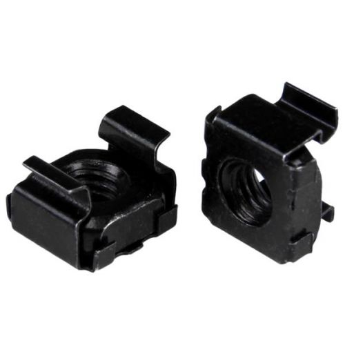 StarTech M5 Cage Nuts 50 Pack Black