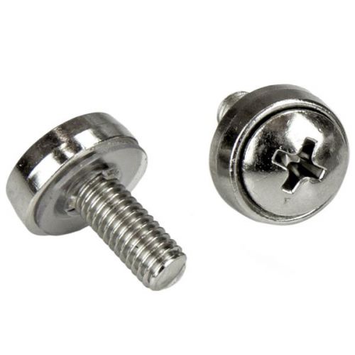 StarTech.com 100 Pkg M5 Mount Screws and Cage Nuts 8STCABSCREWM52 Buy online at Office 5Star or contact us Tel 01594 810081 for assistance