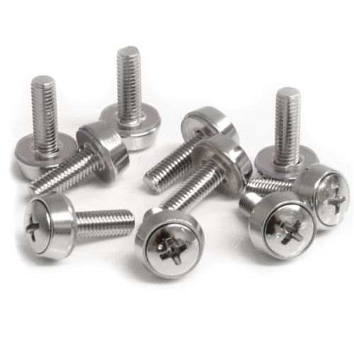 StarTech.com 50 Pkg M5 Mounting Screws Silver 8STCABSCREWS Buy online at Office 5Star or contact us Tel 01594 810081 for assistance