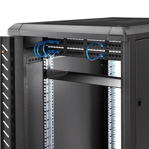 StarTech.com 19in 1U Fixed Server Rack Cabinet Shelf