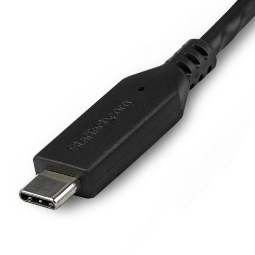 This USB-C to DisplayPort 1.4 cable lets you connect your USB Type-C device to a DisplayPort monitor with just one cable, providing you with a convenient, clutter-free solution.Incredible Picture QualitySupporting four times the resolution of 4K, this 8K DP 1.4 adapter cable delivers the stunning quality of UHD at resolutions up to 7680×4320, and also features HBR3 functionality, providing a bandwidth of up to 32.4Gbps.With cutting-edge picture quality, this cable is ideal for:Displaying crisp digital signage wallsCreating eye-catching visuals for photography and videographyThe USB-C to DP cable is backward compatible with 4K and 1080p displays, which makes it a great accessory for home, office or other work environments, while future-proofing for 8K implementation.Clutter-Free InstallationAt 3.3 ft. (1 m) in length, this DisplayPort adapter cable delivers a compact connection that eliminates excess cabling, ensuring a tidy installation. For installations requiring a longer length, we also offer a 6 ft. (1.8 m) DisplayPort cable, enabling you to customize your connection needs.Hassle-Free SetupTo ensure easy operation, this DisplayPort converter cable supports plug-and-play installation, removing the need for additional software or drivers.CDP2DP141MB is backed by a 3-year StarTech.com warranty and free lifetime technical support.Note:Your USB-C device must support DP Alt Mode to work with this adapter cable.To achieve 8K resolutions, your source and your destination must support DisplayPort 1.4.