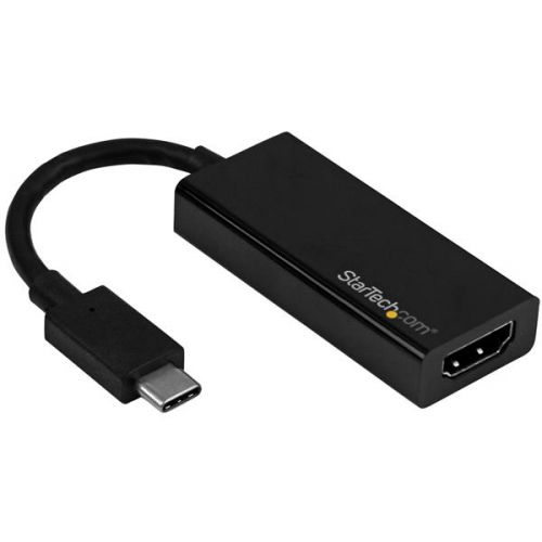 StarTech.com USB C to HDMI Adapter 4K 60Hz Black  8STCDP2HD4K60