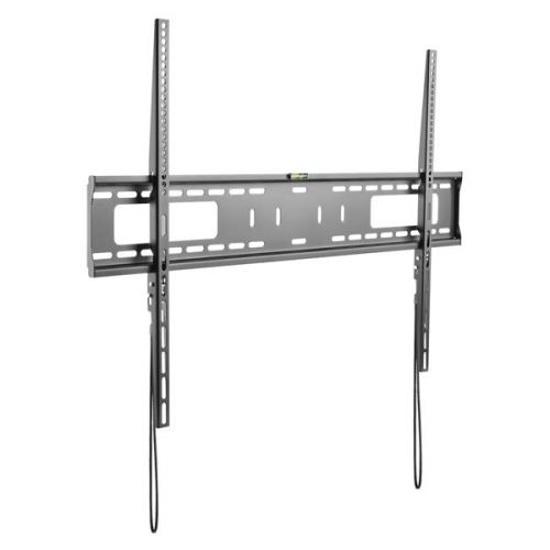 This heavy-duty TV wall mount is ideal for commercial and business purposes such as digital signage in lobbies, displays for boardrooms or anywhere a large professional display needs to be mounted.Engineered for Heavy Duty Commercial Grade TVsThis TV wall mount is designed to be used with commercial or heavy-duty televisions and displays. It supports a weight of up to 165 lbs. or 75 kilograms and has been thoroughly tested to triple the rated weight capacity to ensure premium product quality and reliable performance.The mount is ideal for 60"" to 100"" TVs including curved TVs; however, most larger or smaller TVs can be accommodated if they fall within the listed weight capacity.Straightforward Installation & RemovalThis TV mount is VESA® compatible and has two rows of seventeen mounting holes across the wall bracket to accommodate a variety of spacing between studs and helping you to centre your display. The included bubble level helps to ensure an accurate mount to the wall.Once the wall bracket is attached to the wall and the vertical brackets are attached to the TV, the TV simply attaches to the mount using the spring locks and can be as easily removed using the release pull straps.Comprehensive Product Testing & Expert Technical Support StarTech.com conducts thorough compatibility and performance testing on all our products to ensure we are meeting or exceeding industry standards and providing high-quality products to our customers. Our local StarTech.com Technical Advisors have broad product expertise and work directly with StarTech.com Engineers to provide support for our customers both pre and post-sales.FPWFXB1 is backed by a StarTech.com 5-year warranty and free lifetime technical support.