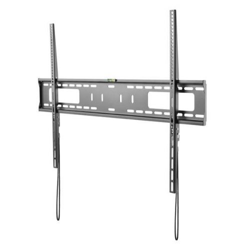 This heavy-duty TV wall mount is ideal for commercial and business purposes such as digital signage in lobbies, displays for boardrooms or anywhere a large professional display needs to be mounted.Engineered for Heavy Duty Commercial Grade TVsThis TV wall mount is designed to be used with commercial or heavy-duty televisions and displays. It supports a weight of up to 165 lbs. or 75 kilograms and has been thoroughly tested to triple the rated weight capacity to ensure premium product quality and reliable performance.The mount is ideal for 60"" to 100"" TVs including curved TVs; however, most larger or smaller TVs can be accommodated if they fall within the listed weight capacity.Straightforward Installation & RemovalThis TV mount is VESA® compatible and has two rows of seventeen mounting holes across the wall bracket to accommodate a variety of spacing between studs and helping you to centre your display. The included bubble level helps to ensure an accurate mount to the wall.Once the wall bracket is attached to the wall and the vertical brackets are attached to the TV, the TV simply attaches to the mount using the spring locks and can be as easily removed using the release pull straps.Comprehensive Product Testing & Expert Technical Support StarTech.com conducts thorough compatibility and performance testing on all our products to ensure we are meeting or exceeding industry standards and providing high-quality products to our customers. Our local StarTech.com Technical Advisors have broad product expertise and work directly with StarTech.com Engineers to provide support for our customers both pre and post-sales.FPWFXB1 is backed by a StarTech.com 5-year warranty and free lifetime technical support.