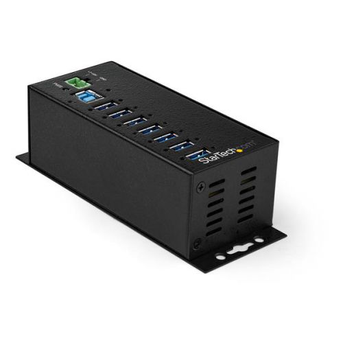 7 Port Ind USB3.0 Hub with Power Adapter