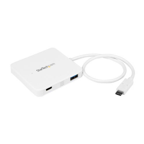 3 Port USB C Hub with PD C to 3xA USB3.0