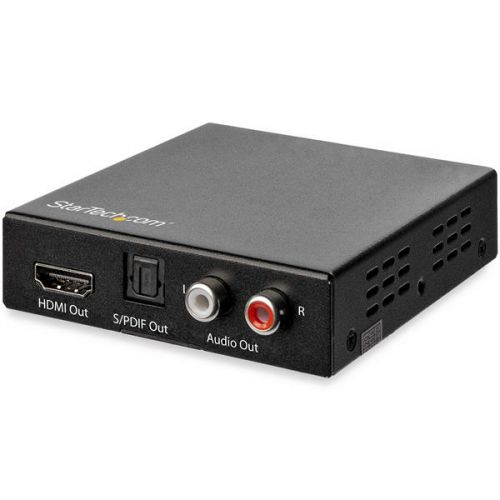 StarTech.com 4K HDMI Audio Extractor 4K 60Hz Support