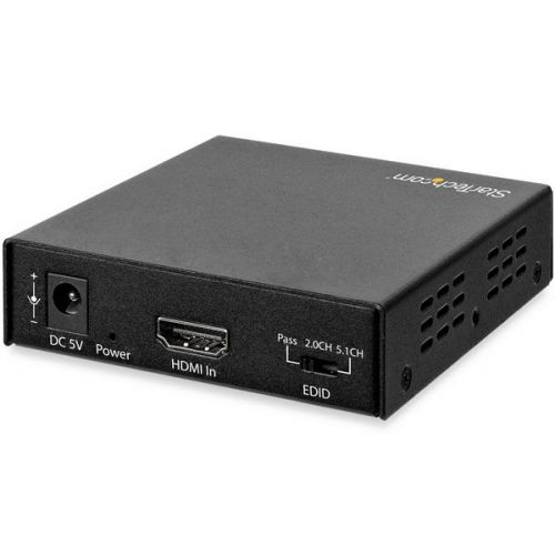StarTech.com 4K HDMI Audio Extractor 4K 60Hz Support StarTech.com