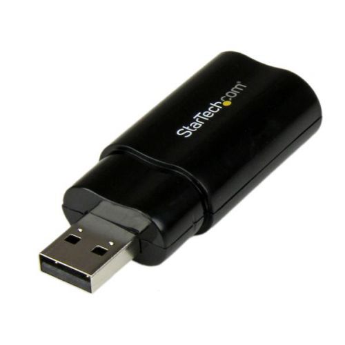 StarTech.com USB Audio Adapter External Sound Card