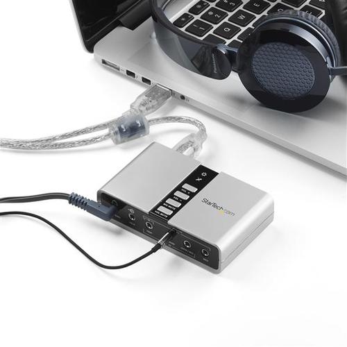StarTech.com USB Audio Adapter Ext SPDIF Sound Card