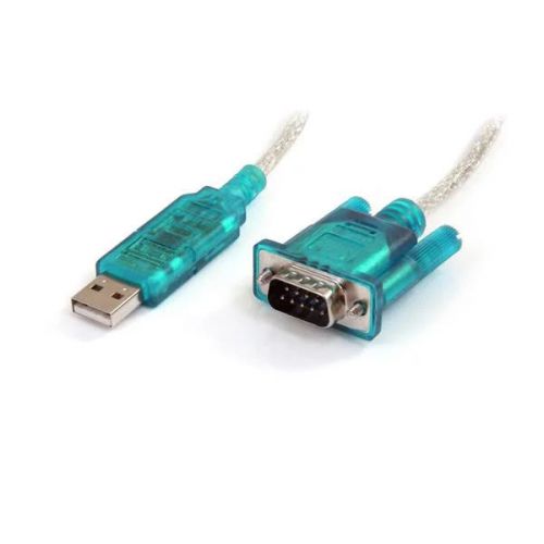 StarTech.com 3ft USB to RS232 DB9 Serial Adapter MM External Computer Cables 8STICUSB232SM3