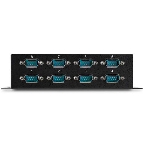 StarTech.com 8 Port USB to DB9 RS232 Serial Adapter External Computer Cables 8STICUSB2328I
