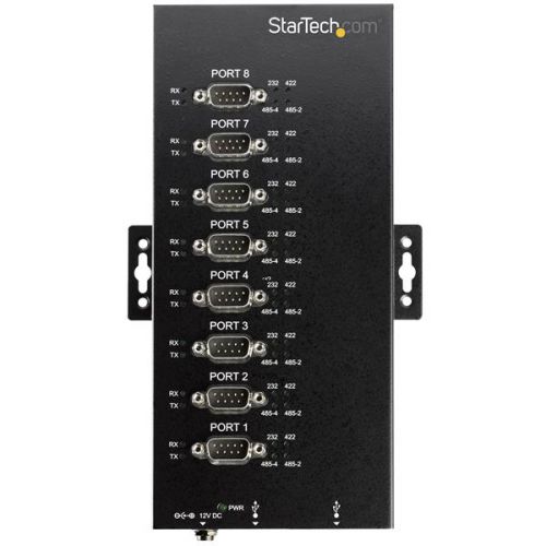 StarTech.com 8PT Serial Adapter USB to RS 232 422 485 External Computer Cables 8STICUSB234858I