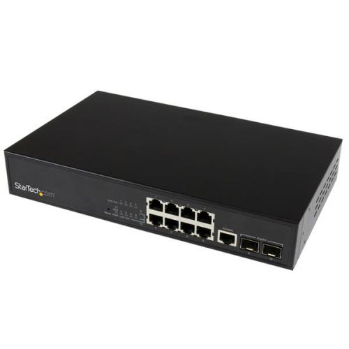 10 Port L2 GbE Switch 2 Open SFP Slots