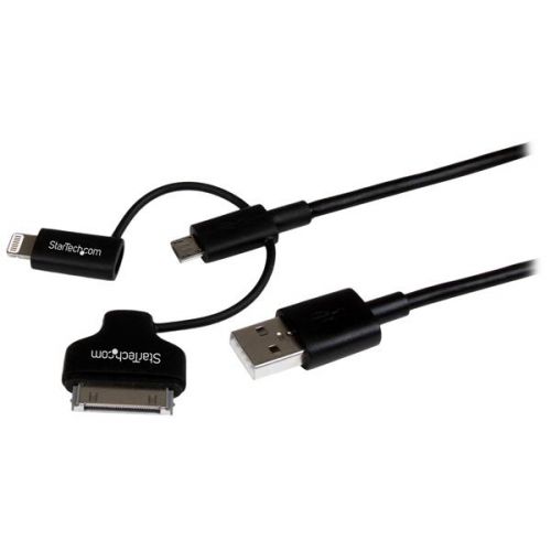 StarTech.com Lightning 30 pin Dock Micro USB to USB
