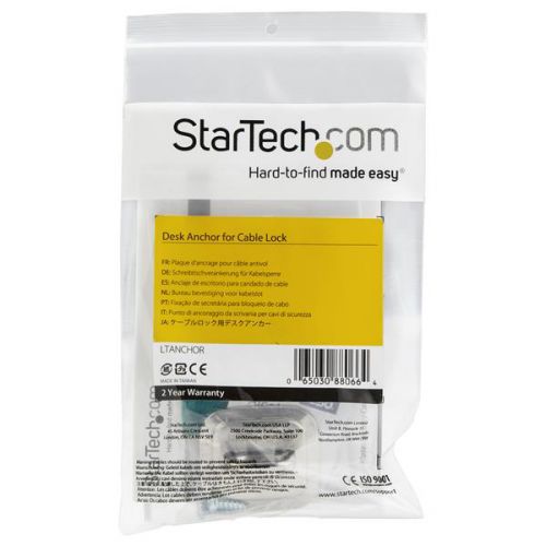 StarTech.com Steel Laptop Cable Lock Anchor StarTech.com