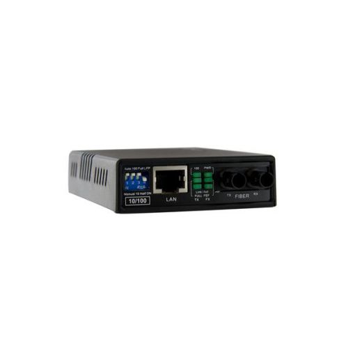StarTech.com Ethernet to Fiber Media Converter ST 2km External Computer Cables 8STMCM110ST2GB