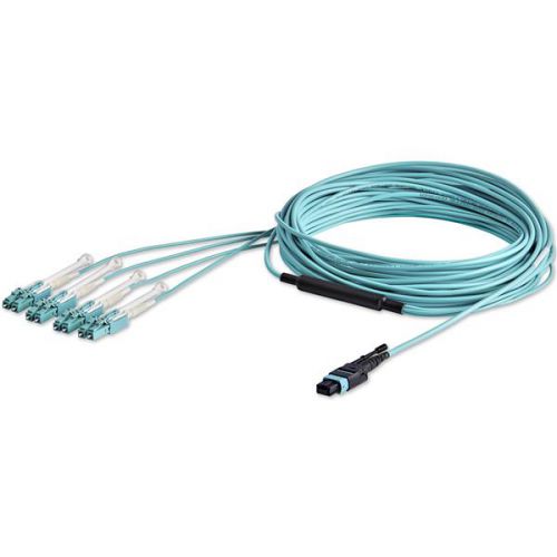 StarTech.com 10m Fiber Breakout Cable MPO MTP to LC