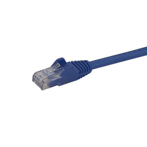StarTech.com 0.5m Blue GB Snagless RJ45 UTP Cat6 Cord Network Cables 8STN6PATC50CMBL