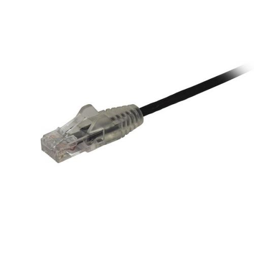 StarTech.com 1m Slim CAT6 Snagless RJ45 Patch Cable Network Cables 8STN6PAT100CMBKS