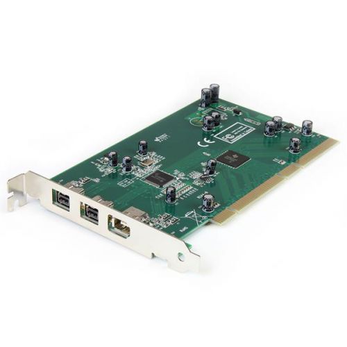 StarTech.com 3 Port PCI 1394b FireWire Card with DV