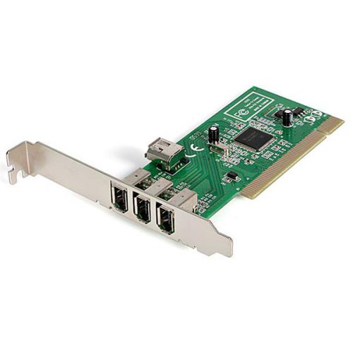 StarTech.com 4 Port PCI 1394a FireWire Adapter Card