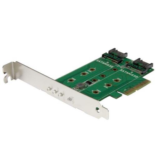 StarTech.com M.2 SSD Card 1x PCIe NVMe 2x SATA M.2