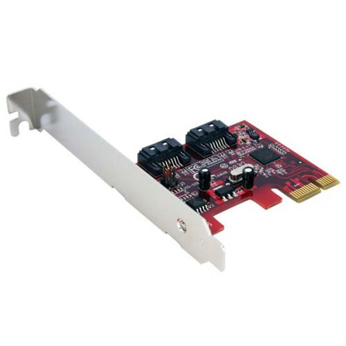 2 Port PCIe SATA 6 Gbps Controller Card